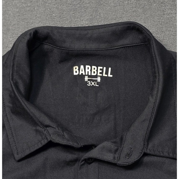 Reign Total Body Fuel Barbell Polo Shirt Men's 3XL Short Sleeve Performance - Picture 3 of 8